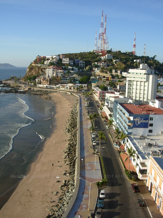 Olas Altas in Mazatlán, Sinaloa, Mexico
