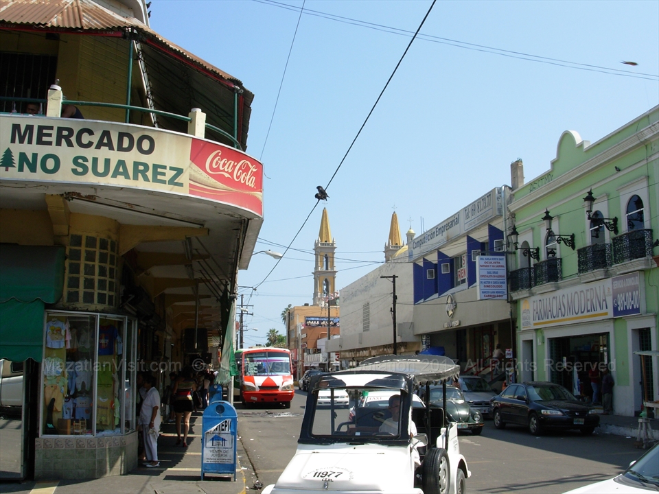 downtown Mazatlán