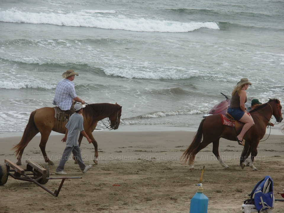 Horseback Riding on the beach in Mazatlán