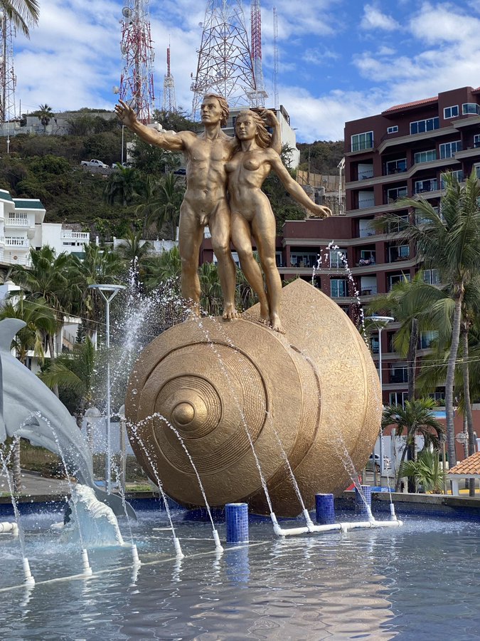 Continuation of Life Monument in Mazatlán, Sinaloa, Mexico