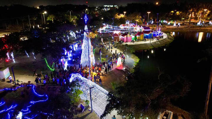 Christmas Village at Central Park