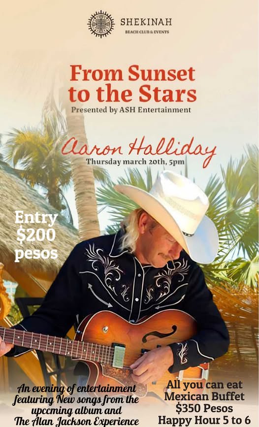 Aaron Halliday in Mazatlán, Sinaloa, Mexico